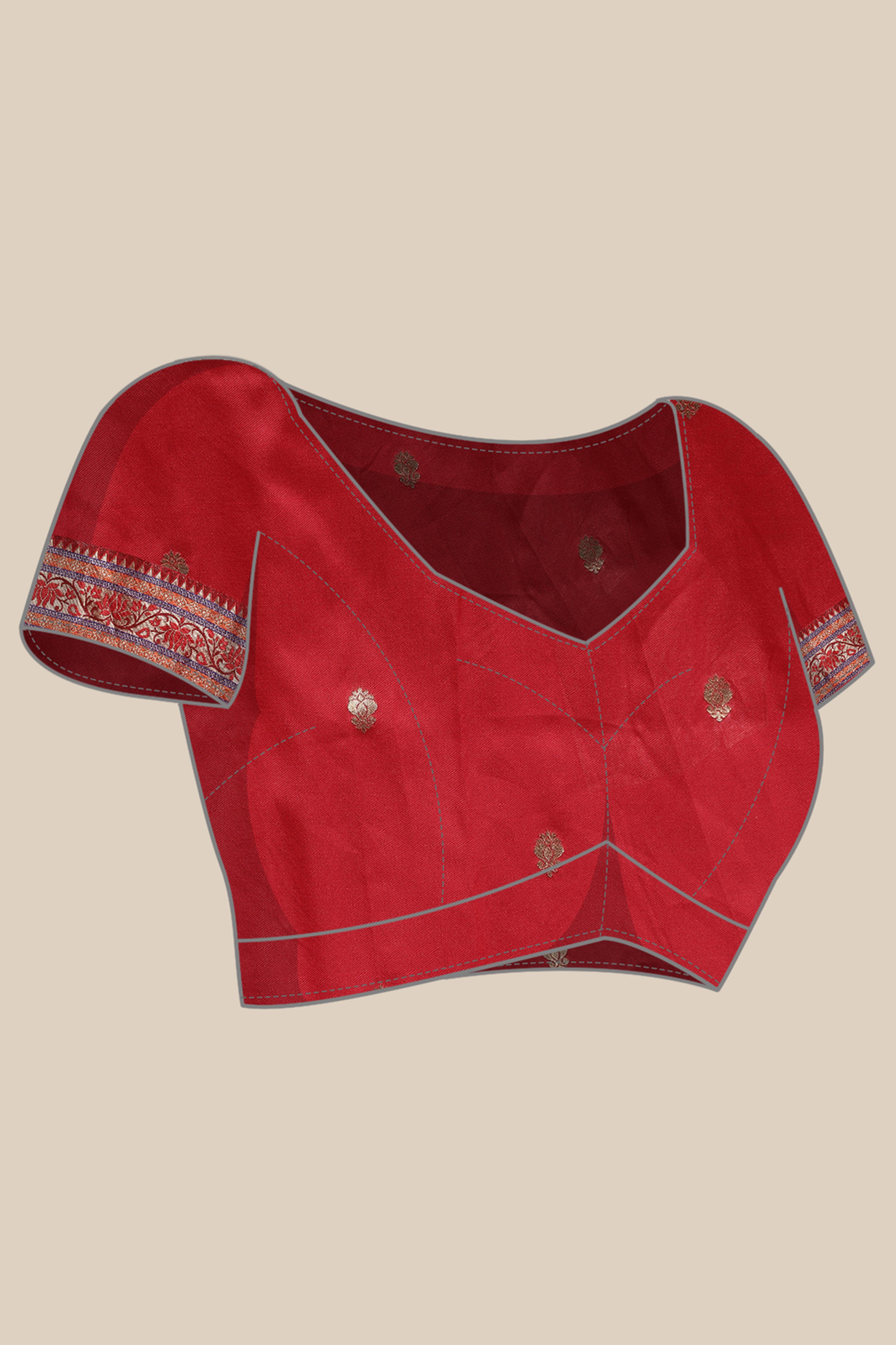 Graceful Navy Blue Solid Saree Highlighted With Floral Zari Weaving On Silk Blend & Tassel Pallu