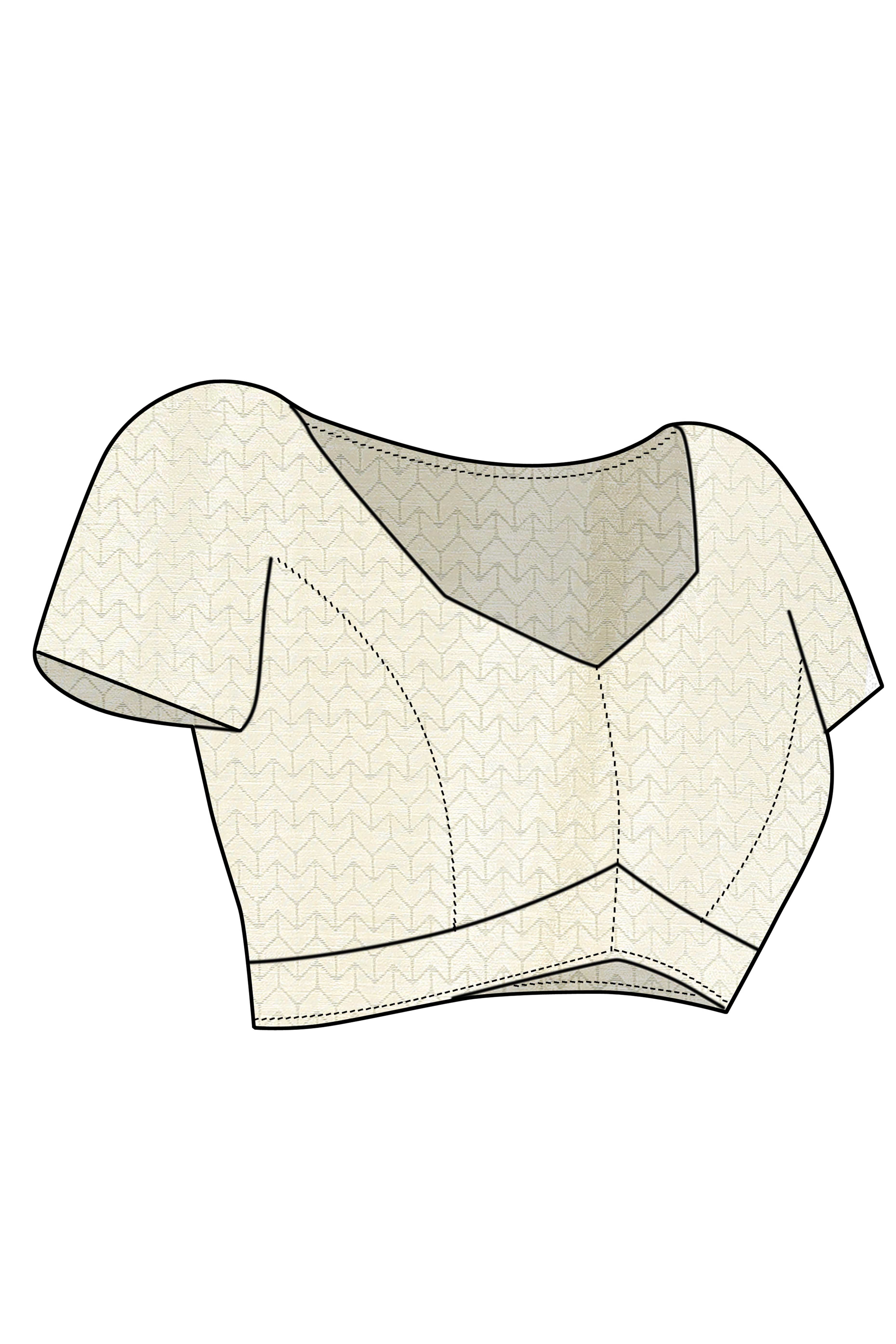 Orange & Yellow Ombre Silk Blend Saree Accentuated With Floral Sequins Embroidery