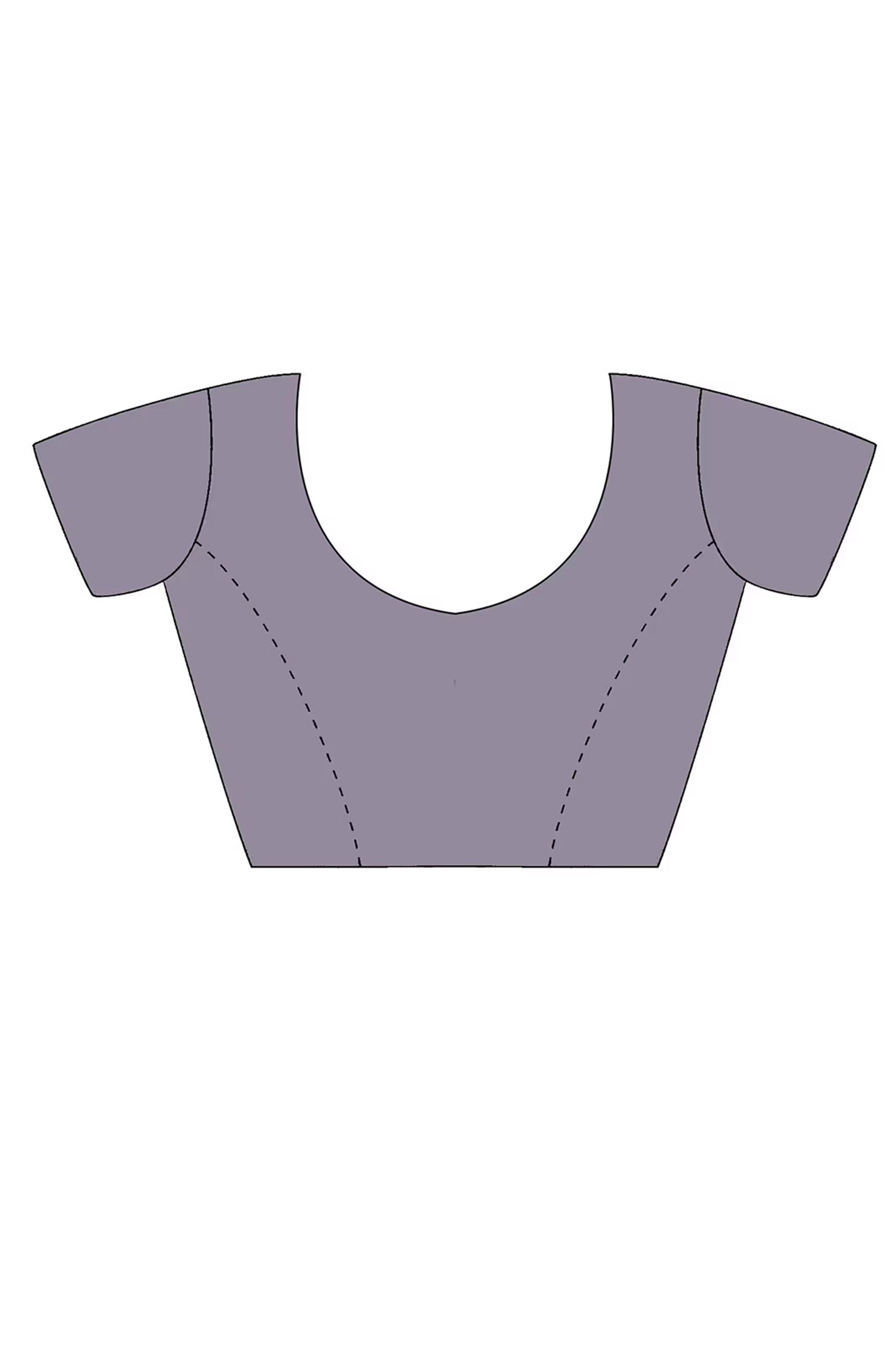 Stunning Lavender Organza Satin Silk Saree Adorned With Floral Sequin Zari Embroidery Work