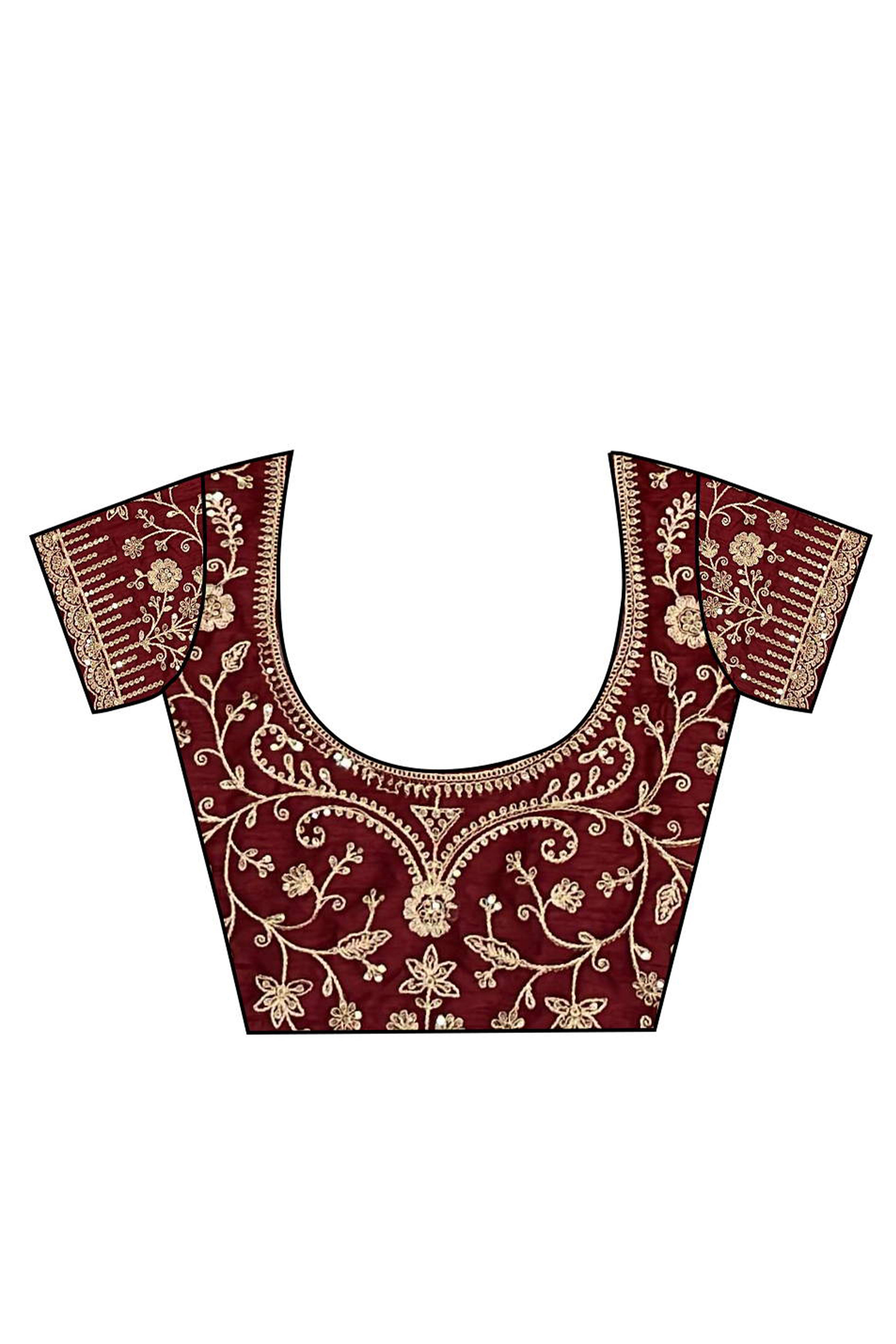 Sophisticated Gajari Pink Solid Moss Orgnaza Saree With Intricate Cording Sequins Embroidery Border