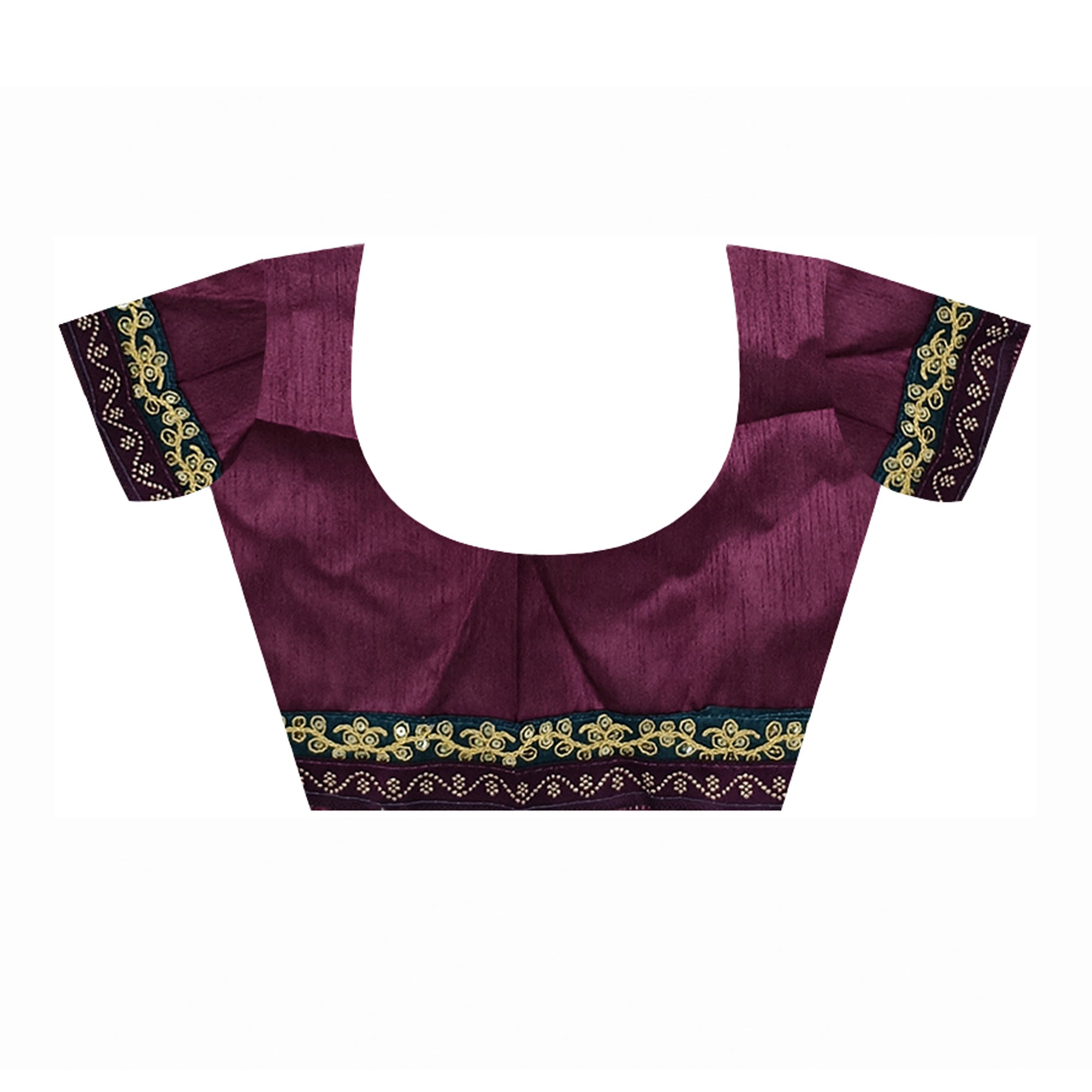 Pink Leheriya Printed Georgette Saree With Embroidered Border