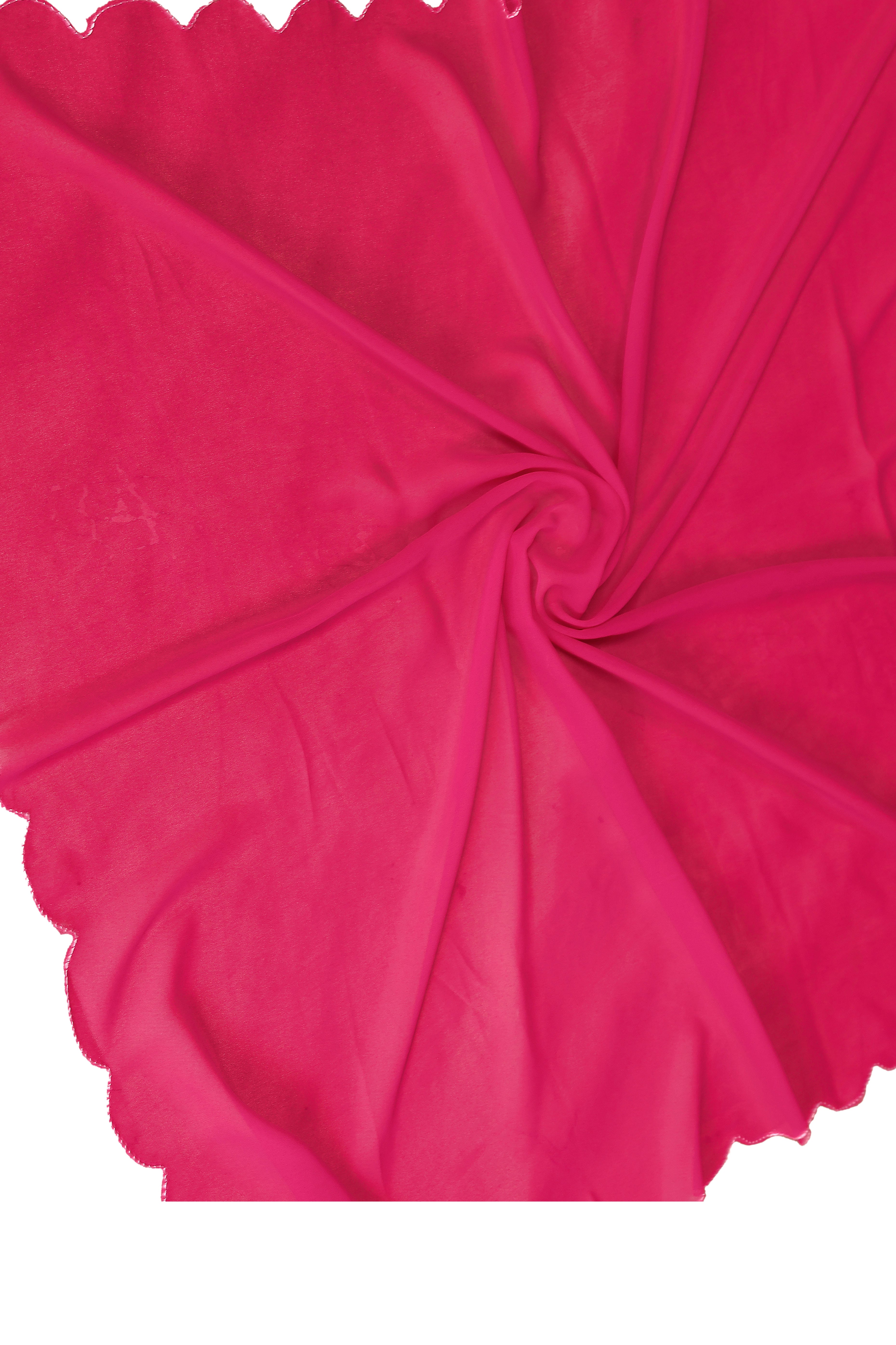 Sophisticated Pink Party Wear Saree in Georgette Fabric With Embellished Blouse