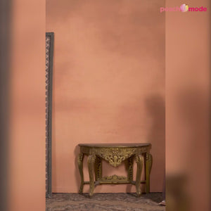 Purple Floral Sequins Embroidered Georgette Semi Stitched Sharara Suit