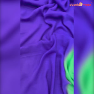 Sea Green Printed Georgette Saree