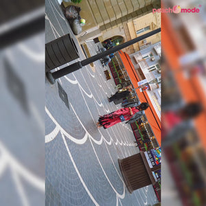 Pink Printed Satin Saree