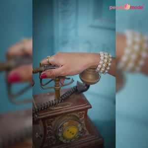 Green Sequins Embroidered Cotton Blend Kurti Pant Set