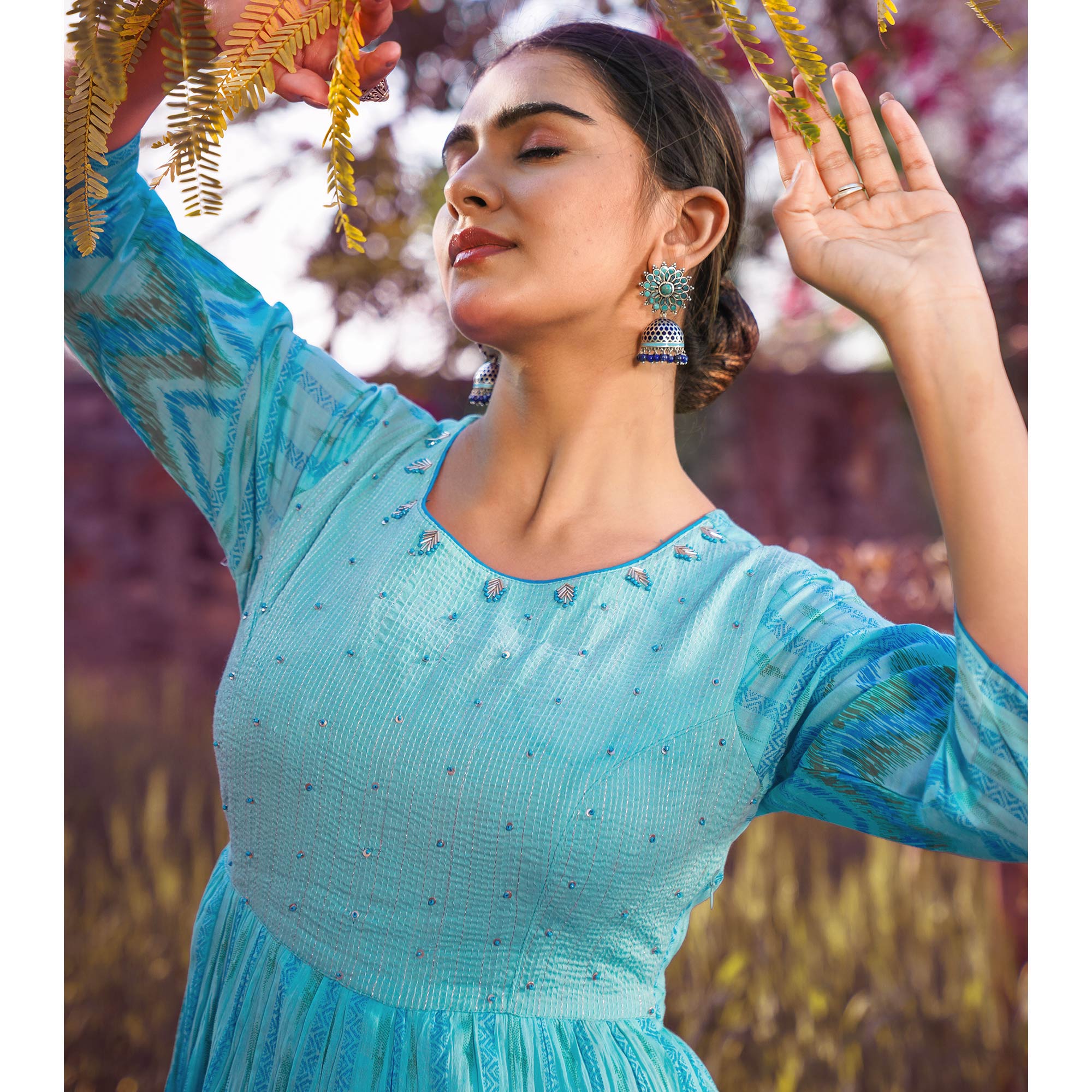 Designer Cotton Dresses for Women - Pure Narayanpet Cotton Maxi –  ekantastudio