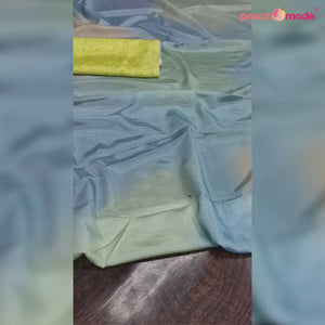 Multicolour Abtsract Printed Chiffon Saree