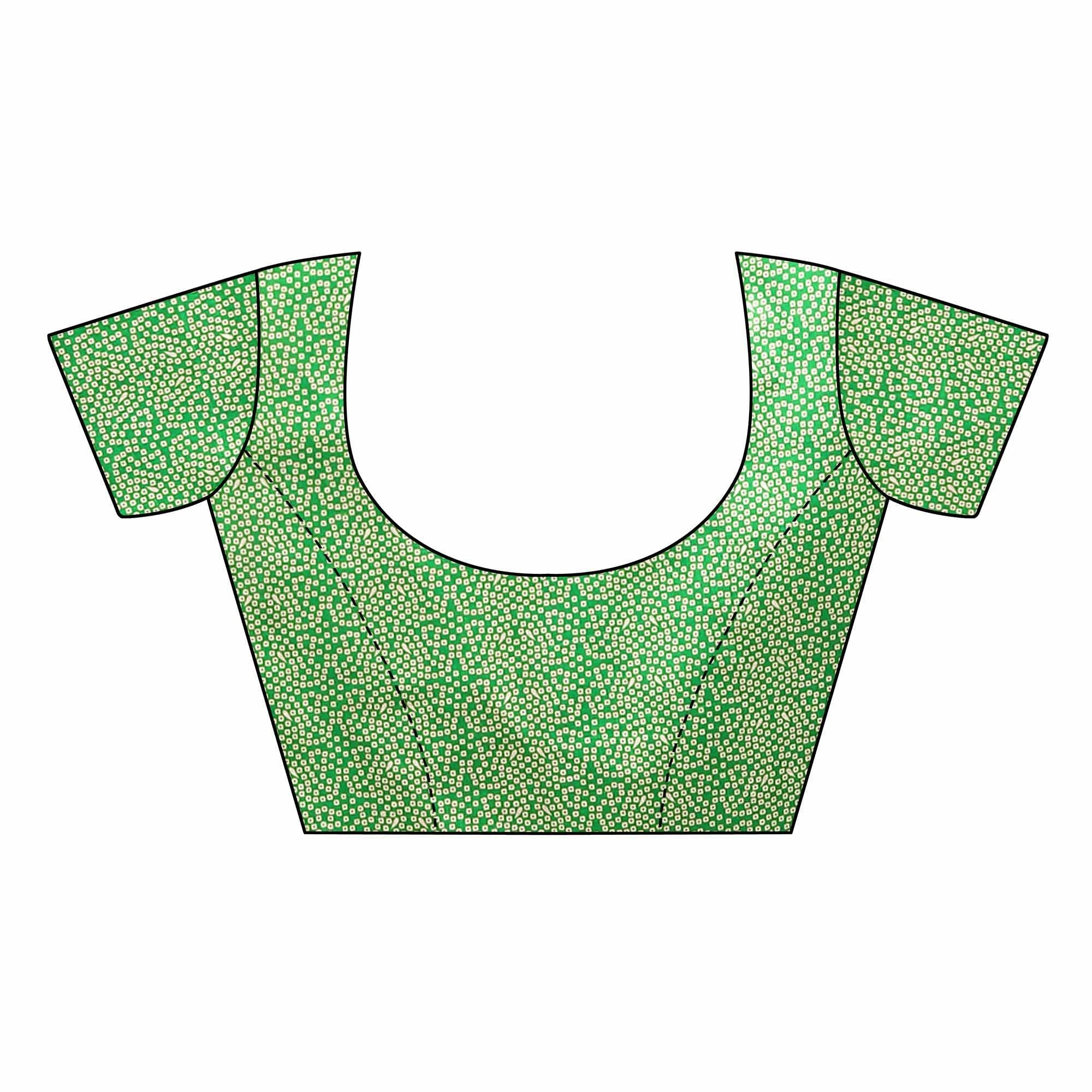 Arresting Red Colored Casual Wear Printed Art Silk Saree - Peachmode