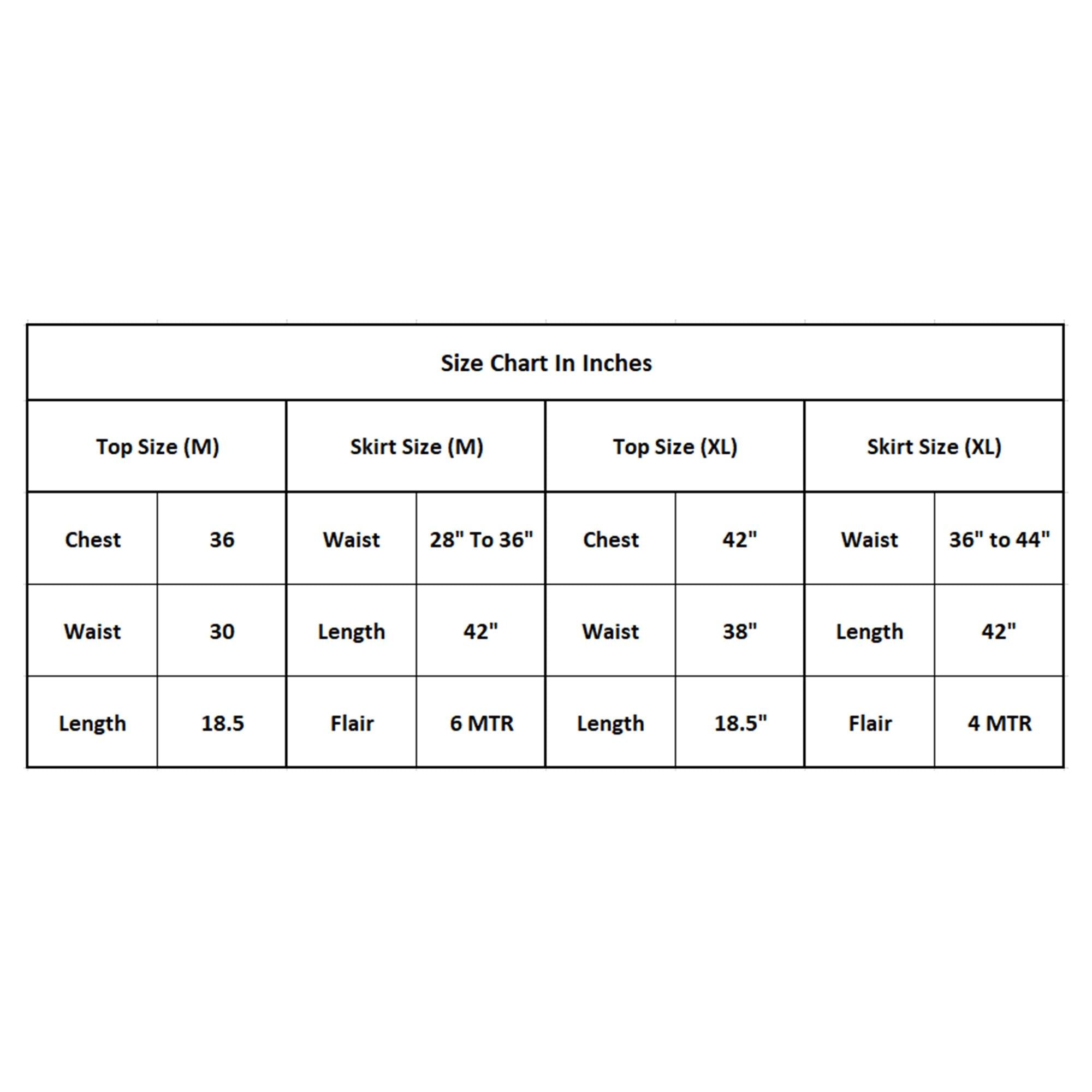 Attractive White-Peach Colored Casual Wear Printed Western Crop Top - Skirt Set - Peachmode