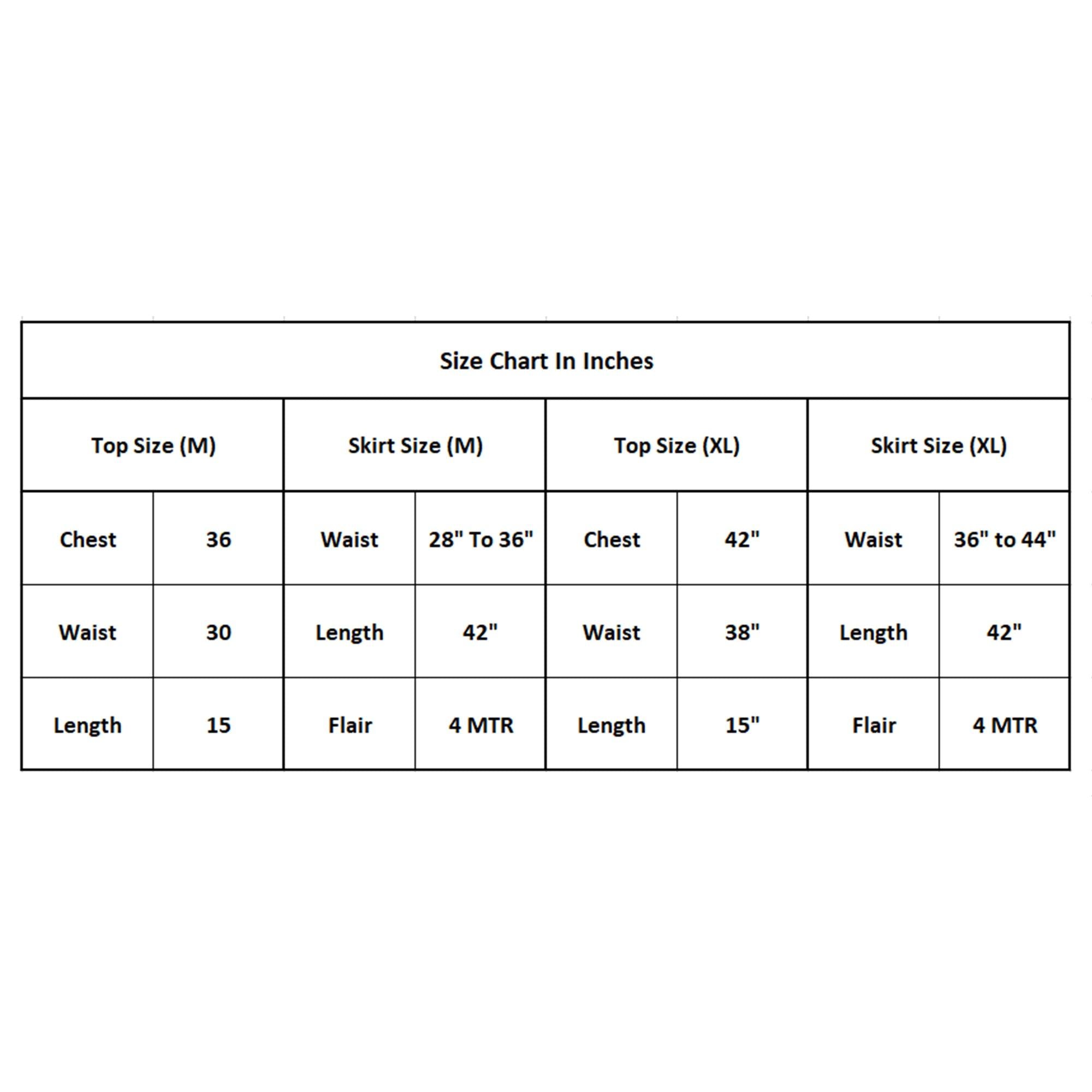 Beautiful Navy Blue Colored Casual Wear Printed Western Crop Top - Skirt Set - Peachmode