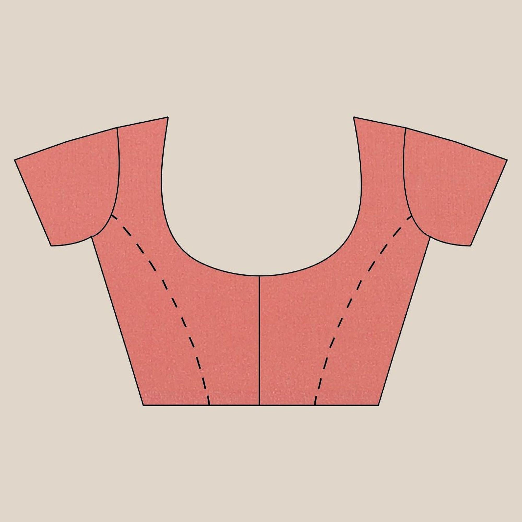 Blissta Women's Parrot Green Colored Floral Printed Organza Saree - Peachmode