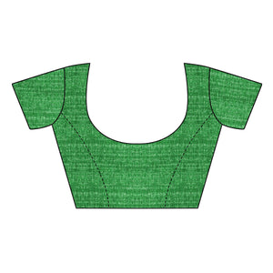 Blooming Sky Blue Colored Casual Wear Printed Bhagalpuri Silk Saree - Peachmode