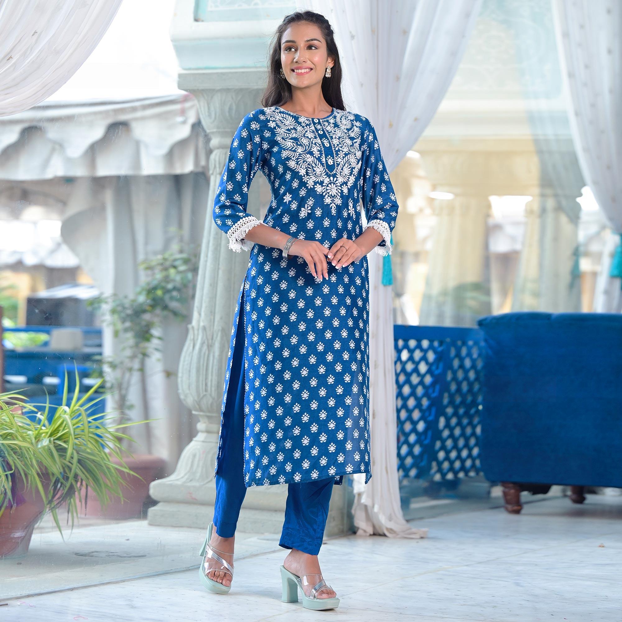 Buy online Mid Rise Solid Straight Pant from Skirts, tapered pants &  Palazzos for Women by Neelo Kurti for ₹799 at 73% off | 2024 Limeroad.com