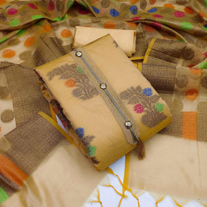 peachmode banarasi suit