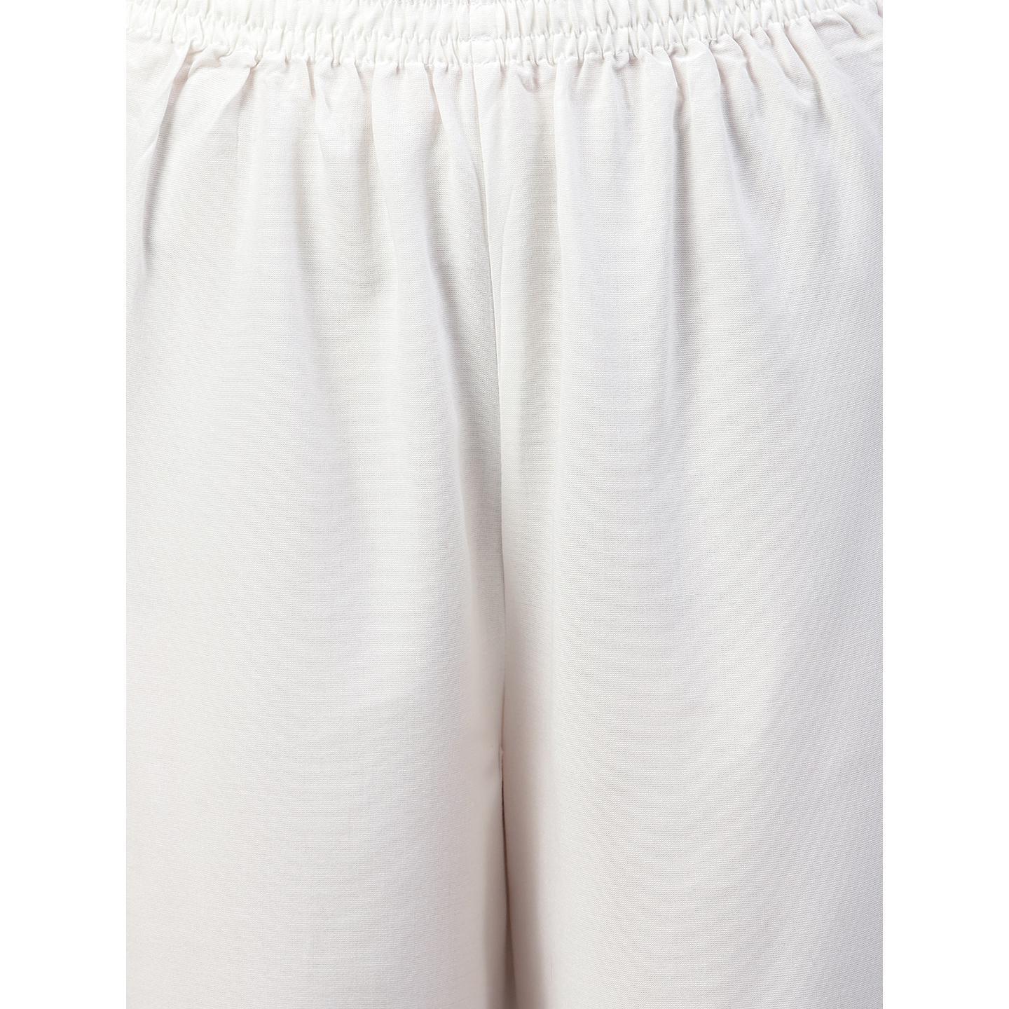 Dark Green Printed Pure Cotton Kurti - Pant Set With Dupatta - Peachmode