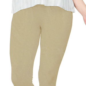 Golden Pure Cotton Ankle Length Leggings
