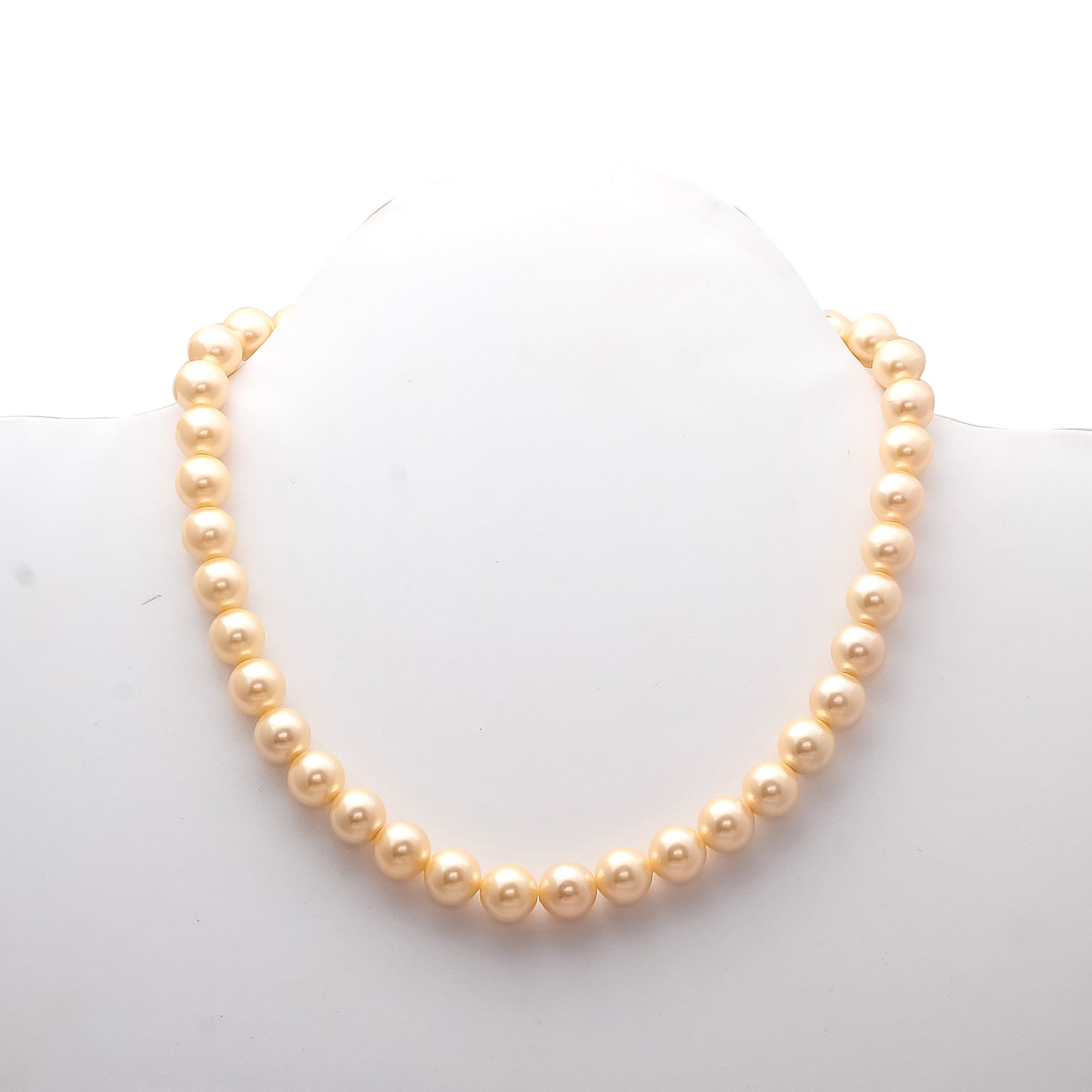 Cream Shell Pearl Single Line