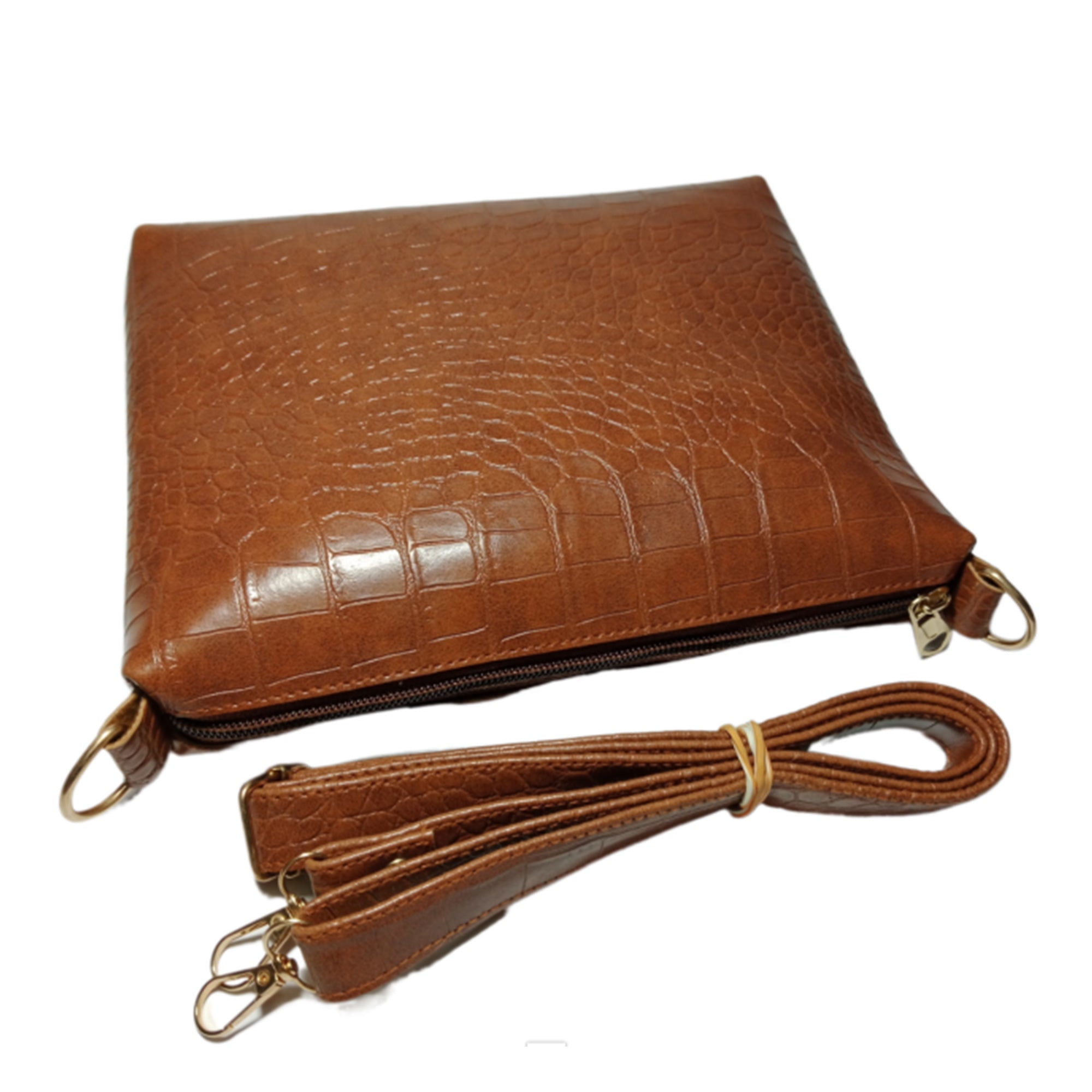 TMN - Women Brown Vegan Leather Sling Bag