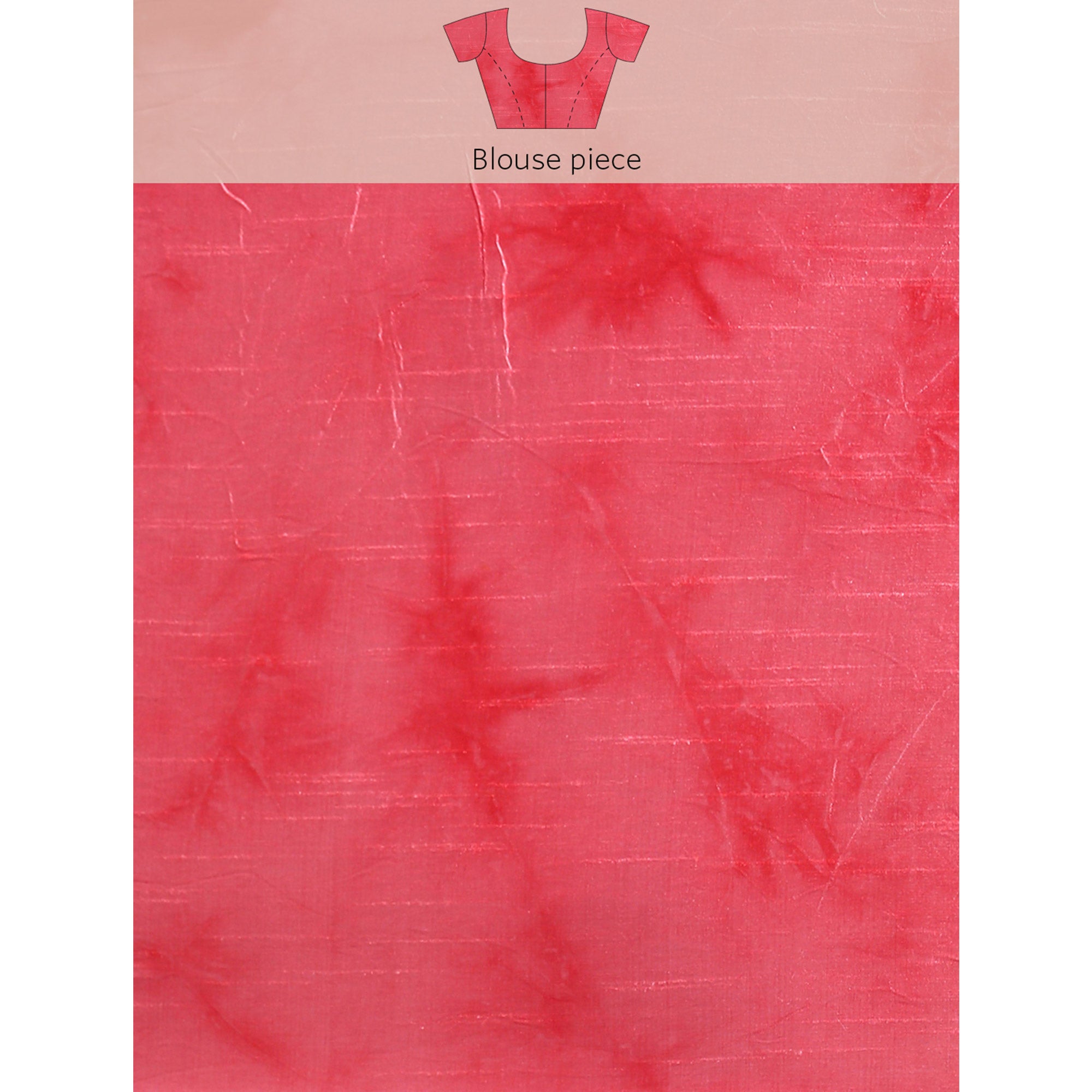 Pink Foil Printed With Swarovski Shimmer Chiffon Saree
