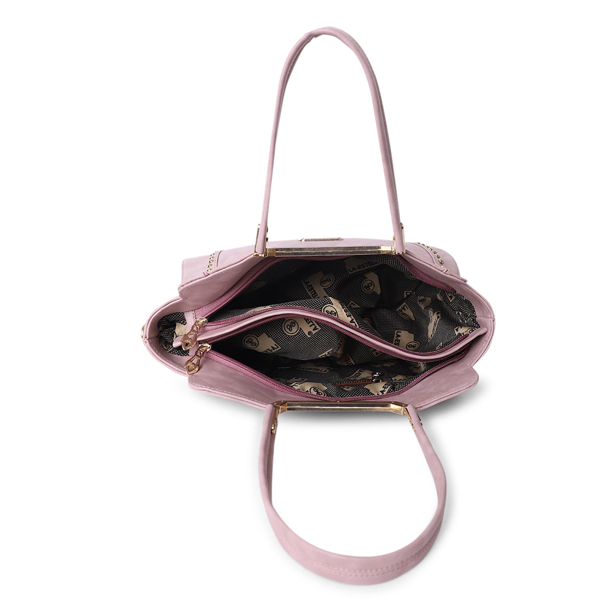 TMN - Women Pink Vegan Leather Handbag