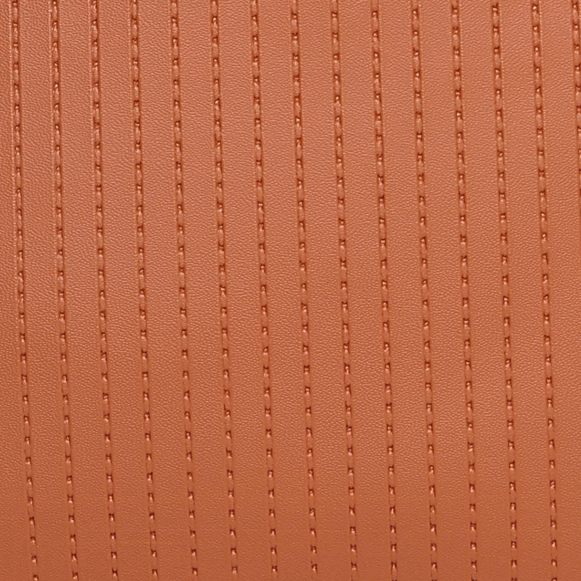 Brown Women Vegan Leather Handbag With Belt