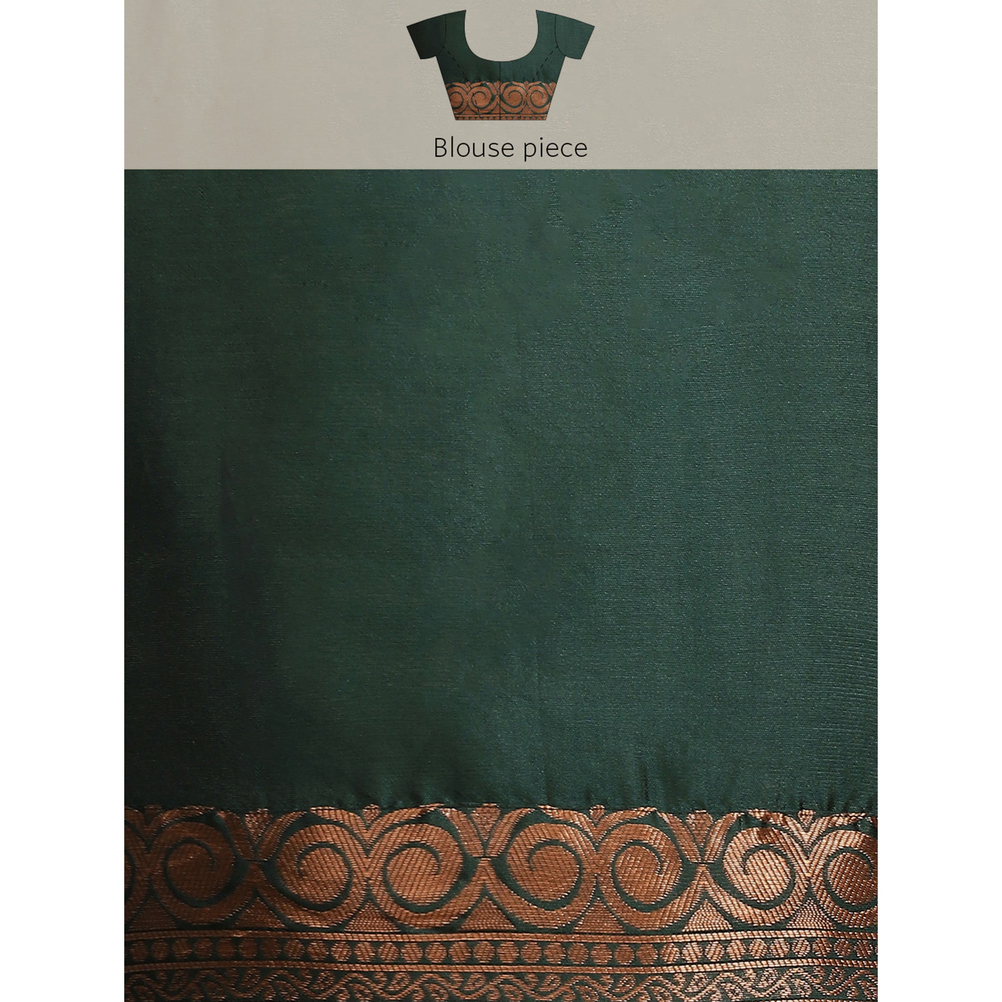 Green Woven Banarasi Silk Saree