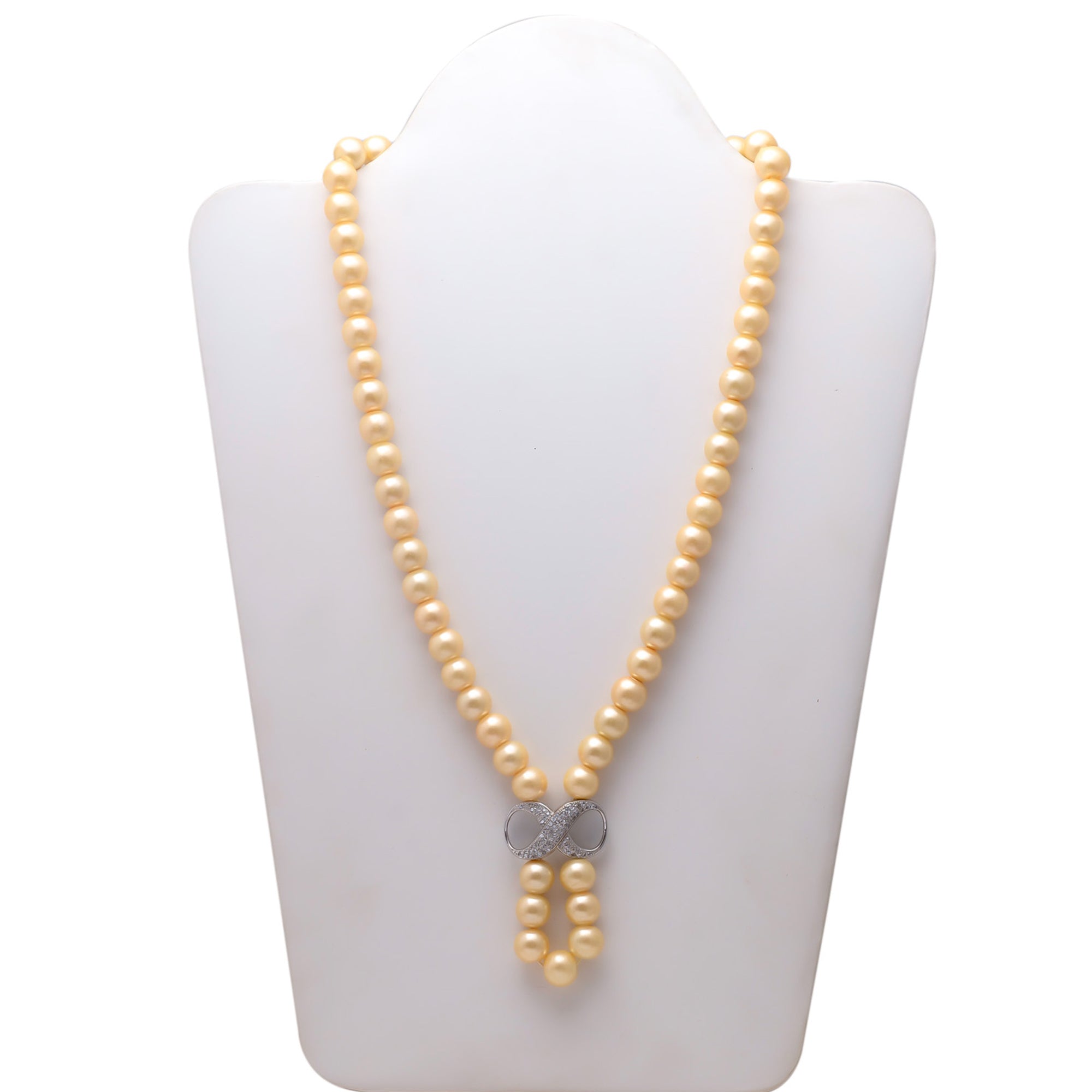 Cream Pearl Mala