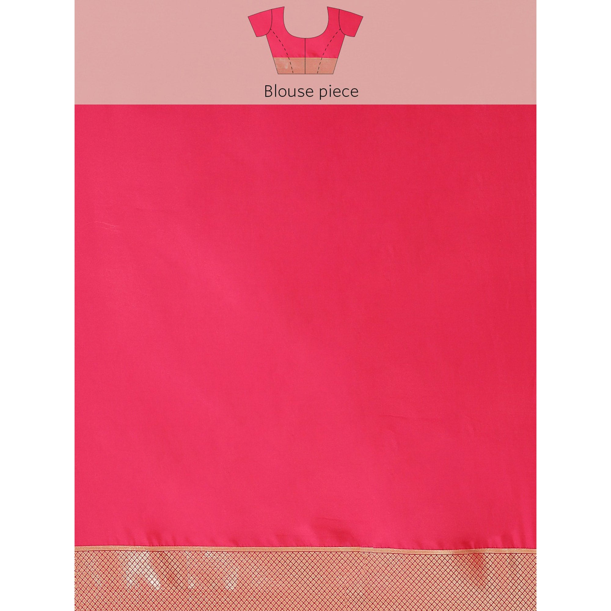 Pink Woven Kanjivaram Silk Saree