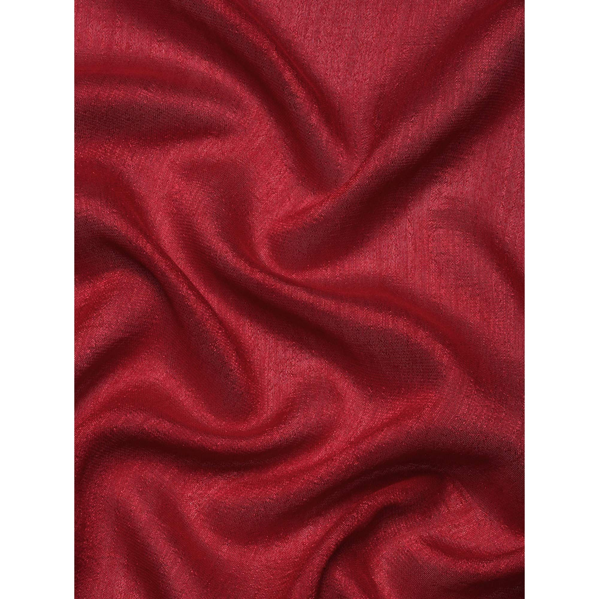 Maroon Swaroski Work Vichitra Silk Saree