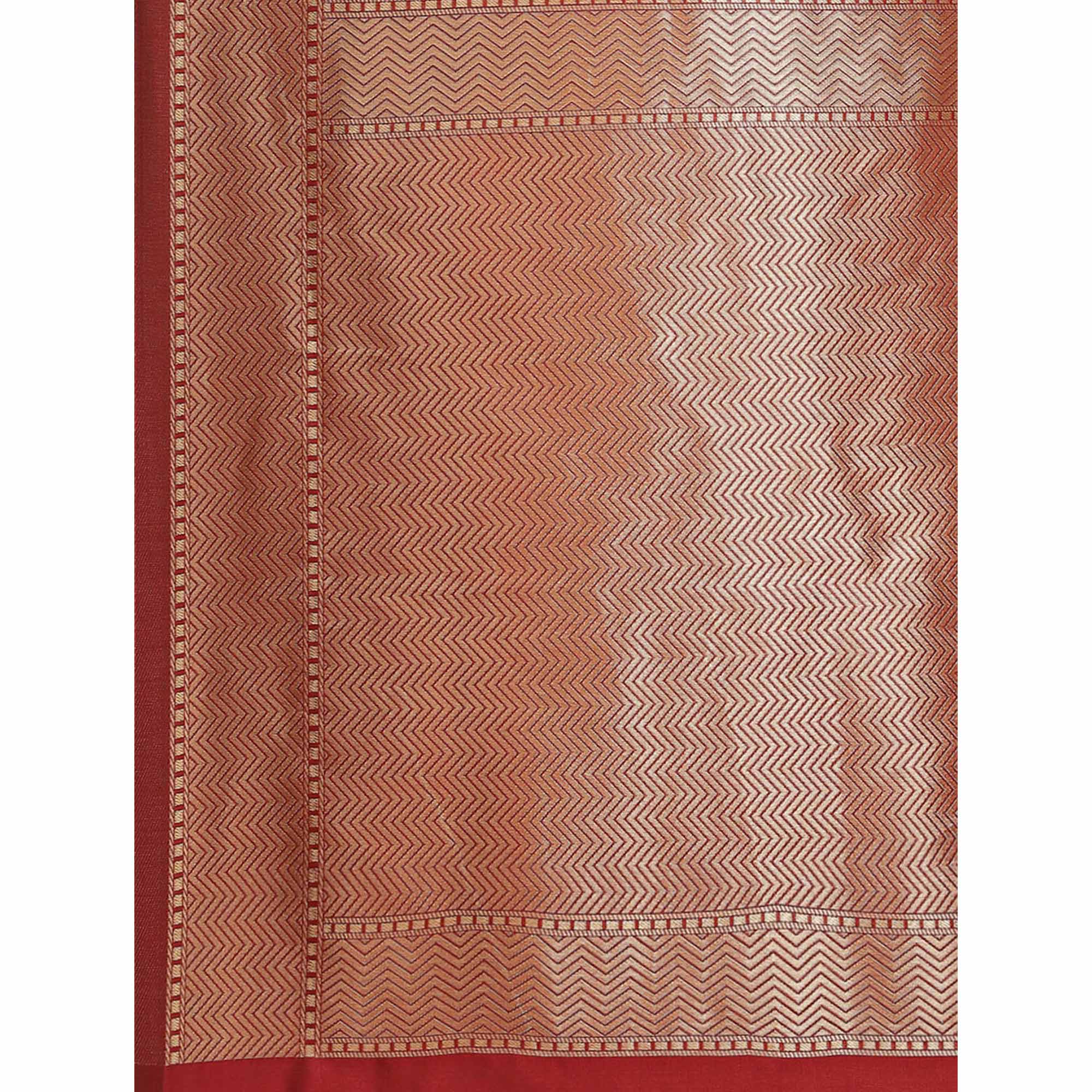 Gold Woven Banarasi Silk Saree