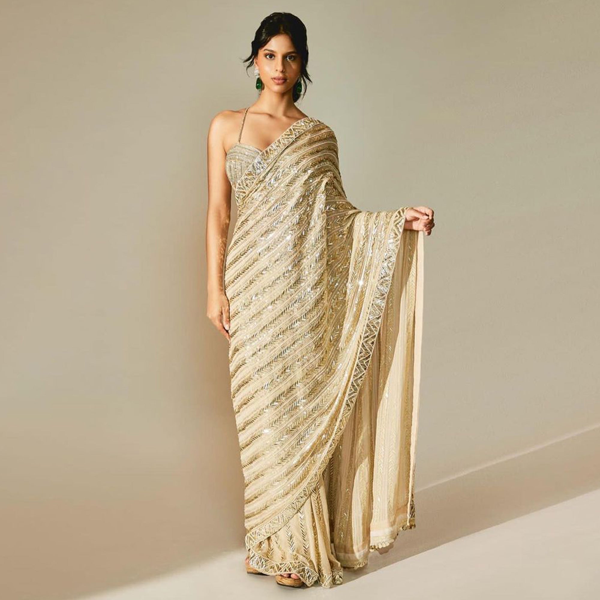 sequin saree | Bhavish