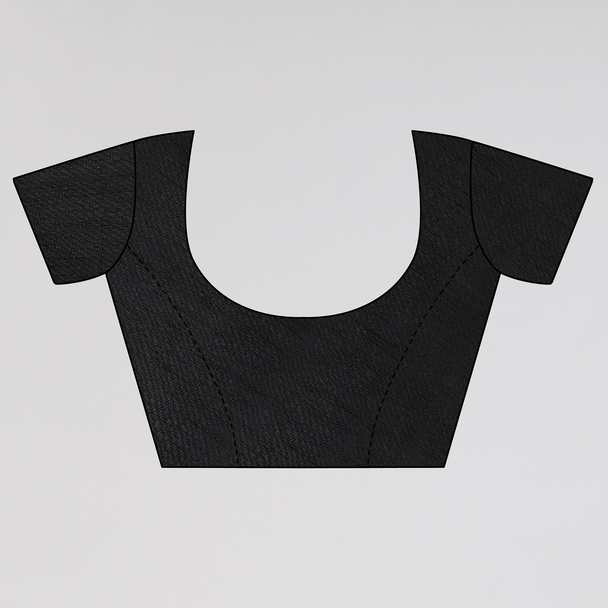 Grey Floral Printed Cotton Blend Saree