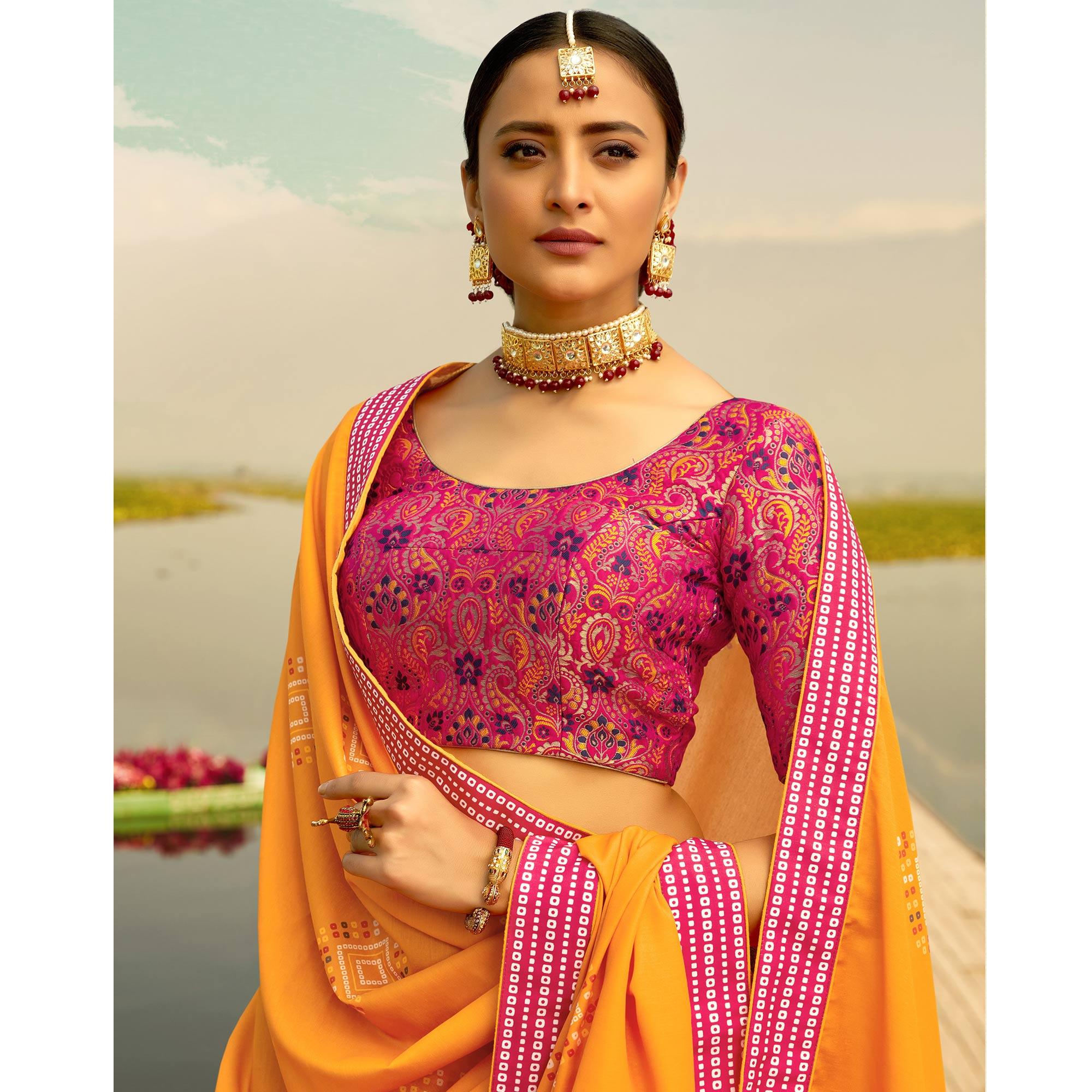 Flattering Pink Coloured Wedding Wear Designer Stone Work Heavy Silk Lehenga Choli - Peachmode