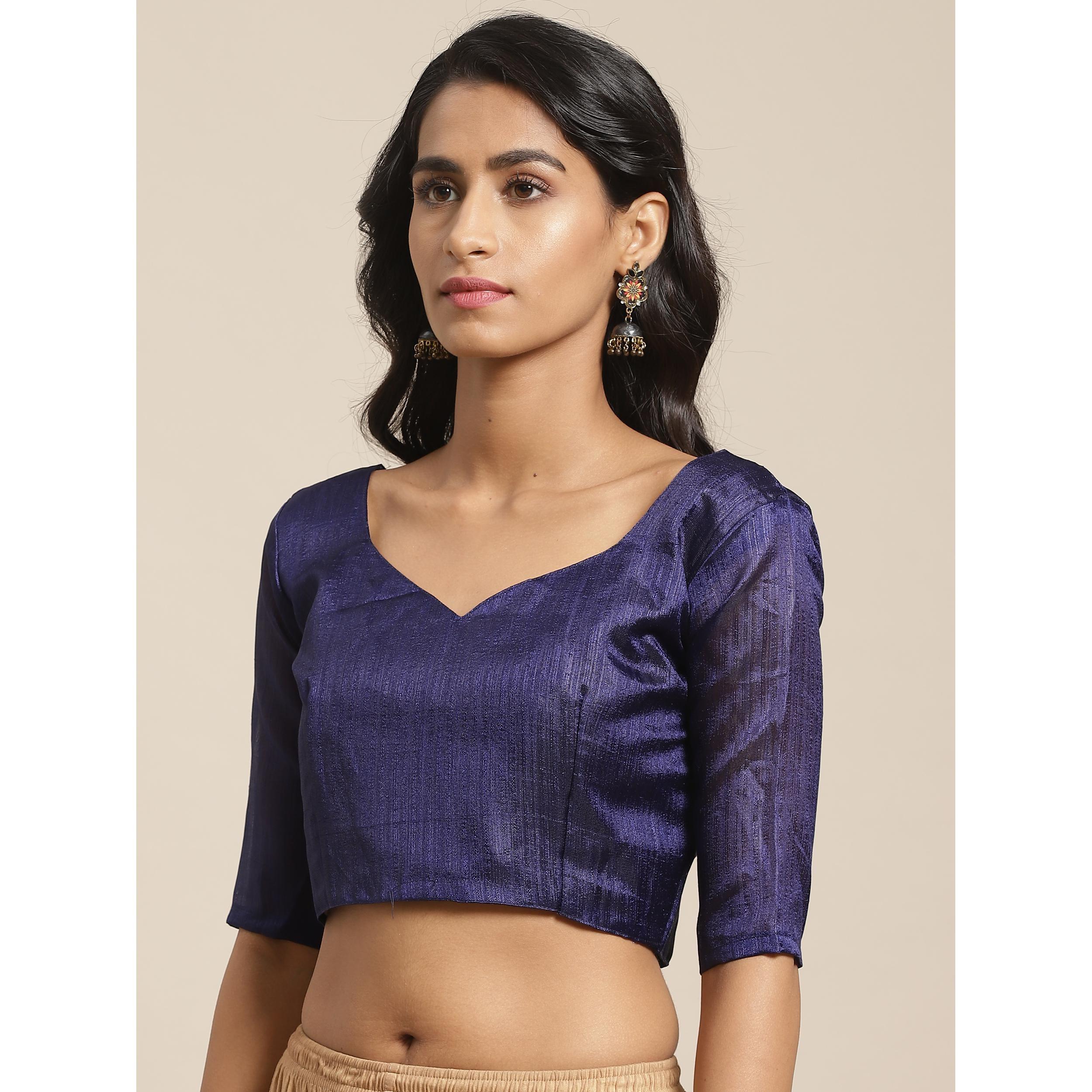 Innovative Cream Colored Casual Wear Printed Art Silk Saree - Peachmode