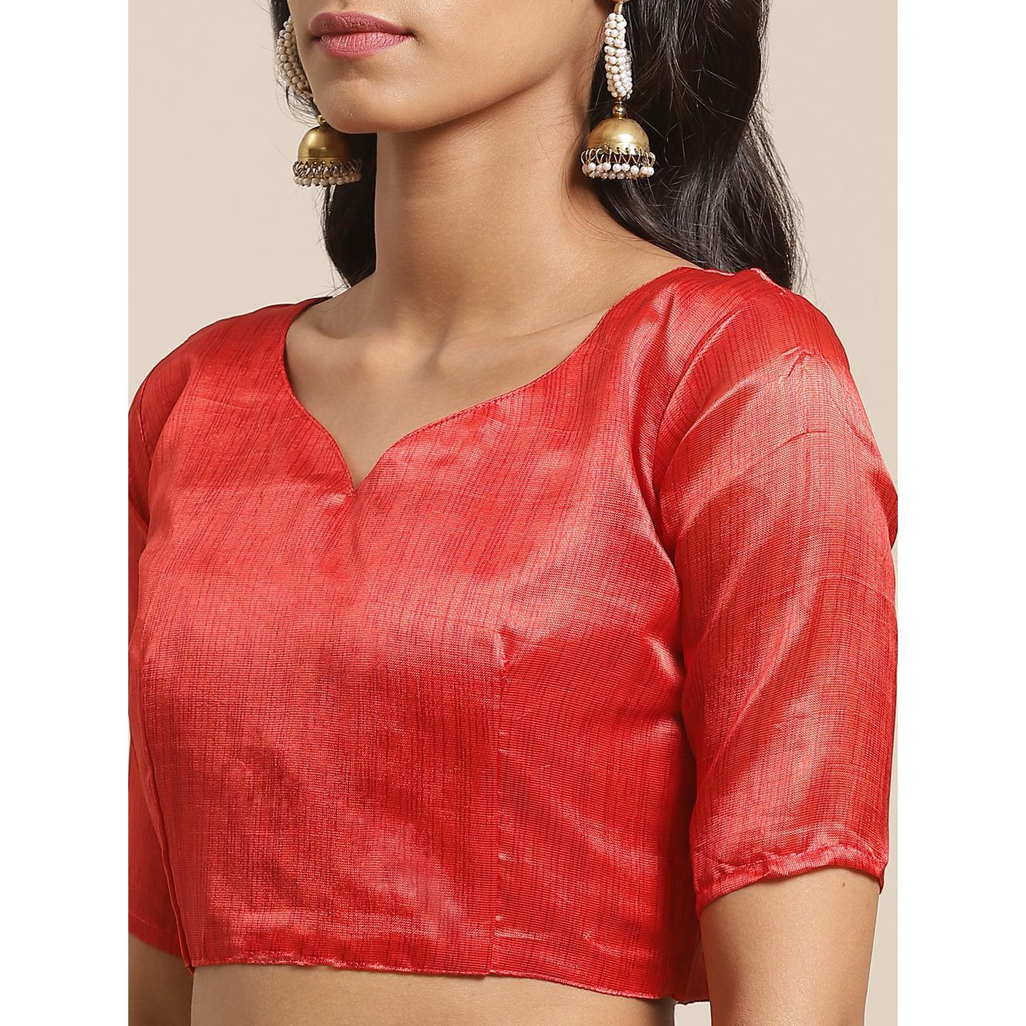 Majesty Black Colored Casual Wear Printed Art Silk Saree - Peachmode