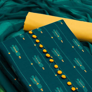 Morpich Printed Cotton Dress Material - Peachmode